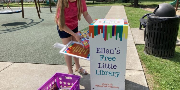 Middle-schooler tends to 10 Free Little Libraries in 4 counties