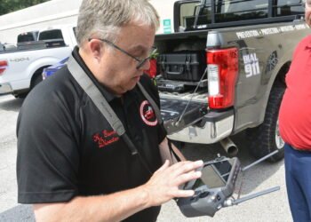 Emergency Management shows off new drone