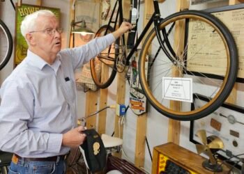 Todd has hunted and restored old bicycles for 30 years
