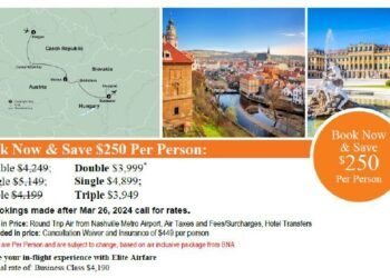 PAID ADVERTISEMENT: Learn more about upcoming European trip with Phyllis Crafton
