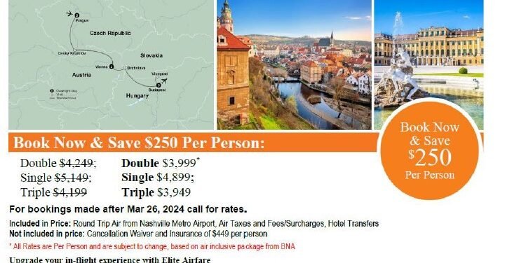 PAID ADVERTISEMENT: Learn more about upcoming European trip with Phyllis Crafton