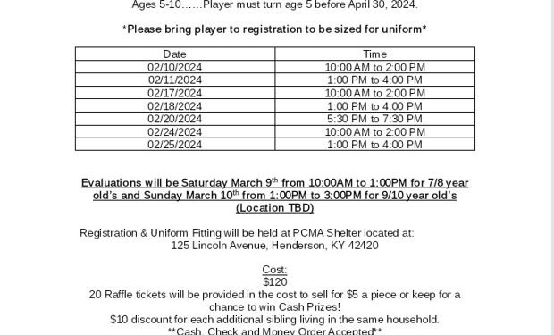 PCMA announces uniform and registration dates