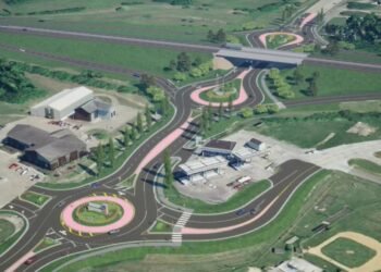 Second Street roundabouts will be finished in 2025