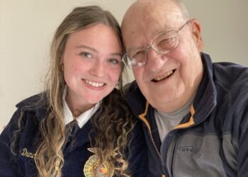 Seven decades separate these two FFA presidents