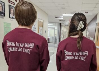 Colonel Ambassadors show off the high school