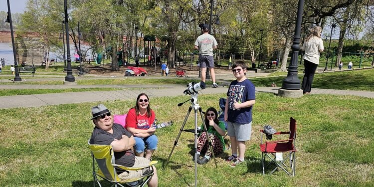 A perfect day for an eclipse