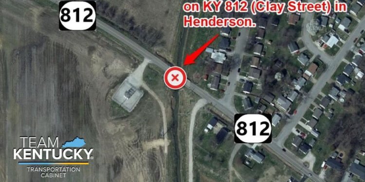 Emergency bridge closure shuts portion of Clay Street/Ky. 812