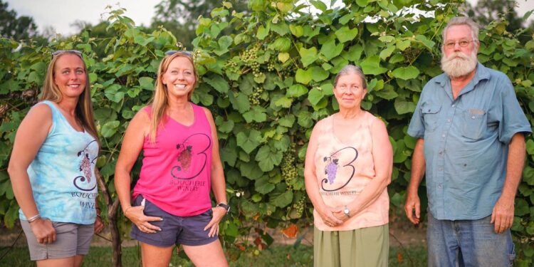 It’s a family business running Boucherie Vineyards & Winery