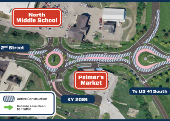 BRIEFS: It appears we’re roundabout ready, WEHT/WTVW employees want union, OVAL art sale Friday