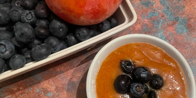 Now’s the time for chilled peach soup