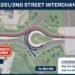 Full roundabout configuration opened Saturday