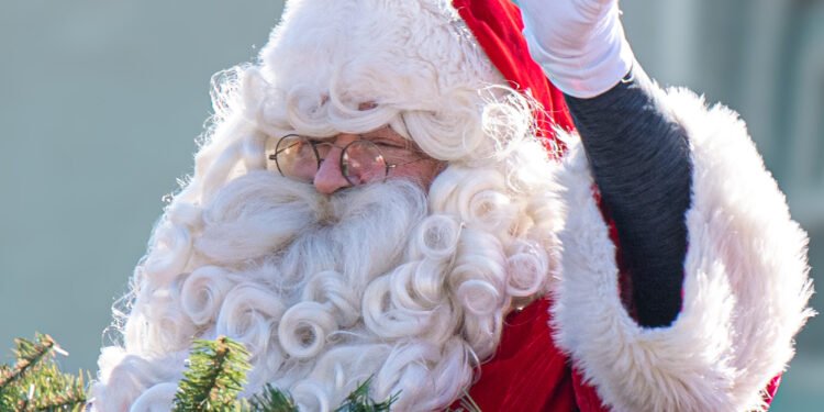 Pic collage from Henderson Downtown Merchants Christmas parade