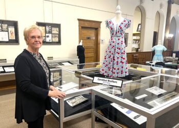 Special HCPL exhibit recalls era of industrial dressmaking here