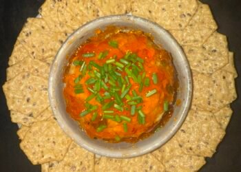 Hot pepper jelly cheese ball is a holiday hit