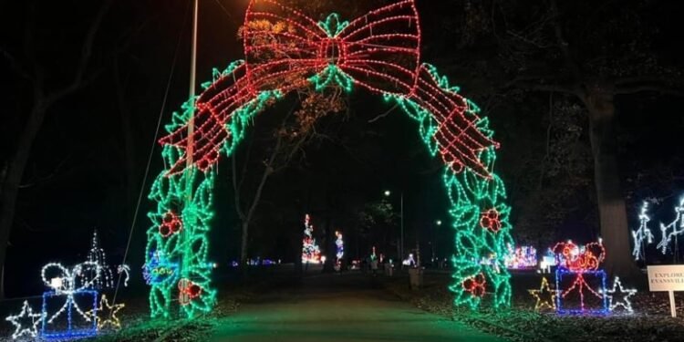 Nothing gets you into the spirit like festive light displays