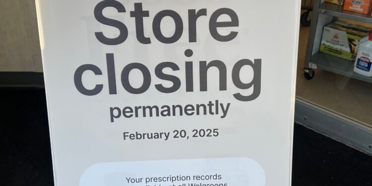 Walgreens at Second and Klutey closing