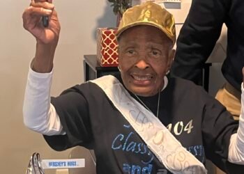 Anna Dixon celebrates 104th birthday