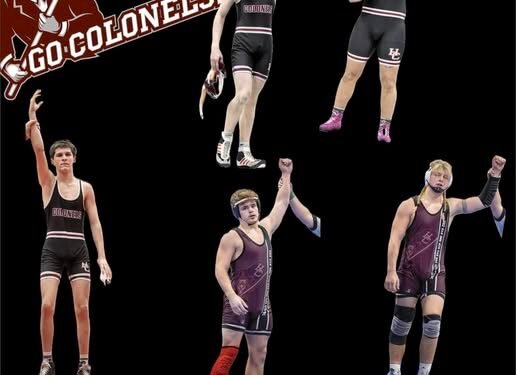 HCHS wrestlers advance to state championships