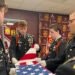 HCHS CTE students helping veterans to be properly laid to rest