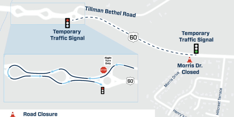 BRIEFS: U.S. 60 lane closure; HCC graduation ceremonies