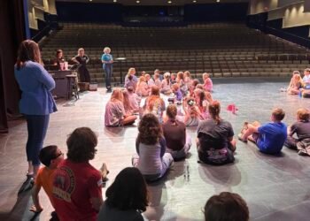 Students and local educators prep for free Friday play at the PAC