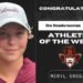 Grogan picks up inaugural Athlete of the Week award