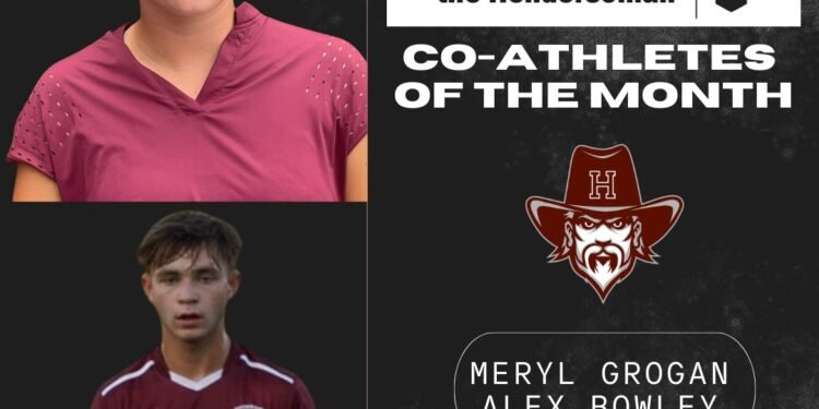 August 2025 Athletes of the Month: Meryl Grogan and Alex Bowley