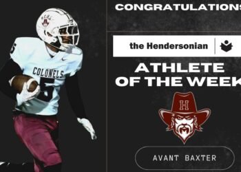 Baxter catches Athlete of the Week after three touchdown receptions and one interception