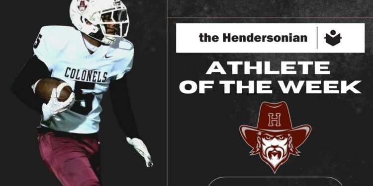 Baxter catches Athlete of the Week after three touchdown receptions and one interception
