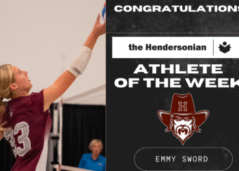 Sword picked as Athlete of the Week