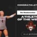 Whitledge digs up Athlete of the Week