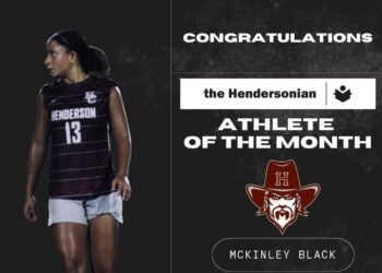 Black named Hendersonian’s September Athlete of the Month