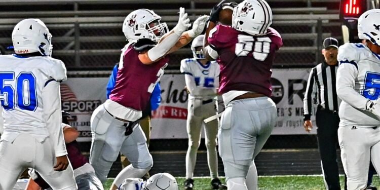 HCHS football statistics (through seven games)