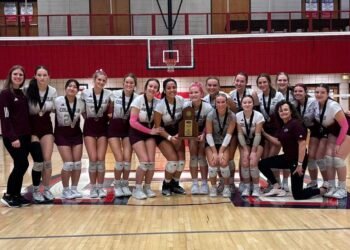 Lady Colonels volleyball punch ticket to state