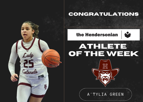 Green scores big as Athlete of the Week