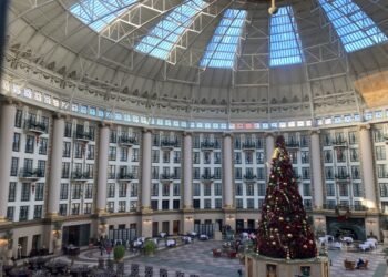 West Baden Springs Hotel is a holiday wonder