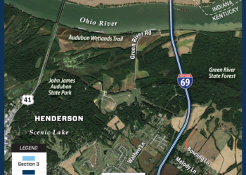 An I-69 and U.S. 41 concurrent route, which might aid in keeping the southbound bridge open, is recognized