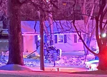 Car crashes and flips after high-speed chase across the county