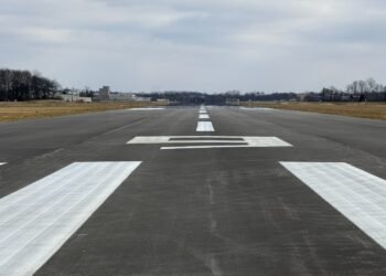 Local airport has now re-opened
