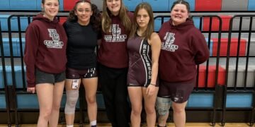 Lady Cols wrestlers head to state