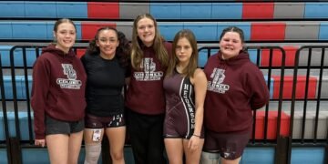 Lady Cols wrestlers head to state