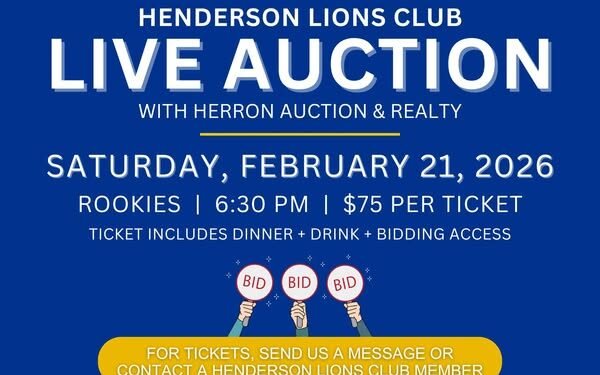 Lions’ auction is Feb. 21