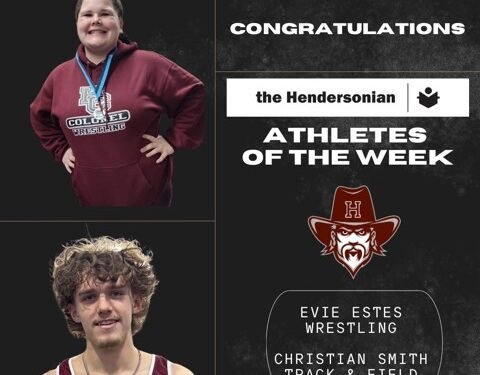 Estes and Smith named Athletes of the Week for week ending Feb. 28
