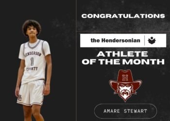 Stewart named Athlete of the Month for February