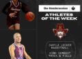 Locher and Combest named Athletes of the Week for week ending March 7