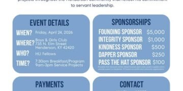 BRIEFS: Joel Hopper Day of Service; city/county nonprofit grant cycle open; RVBH awarded; Cops make arrest after shots fired and chase; Junior Achievement hosts