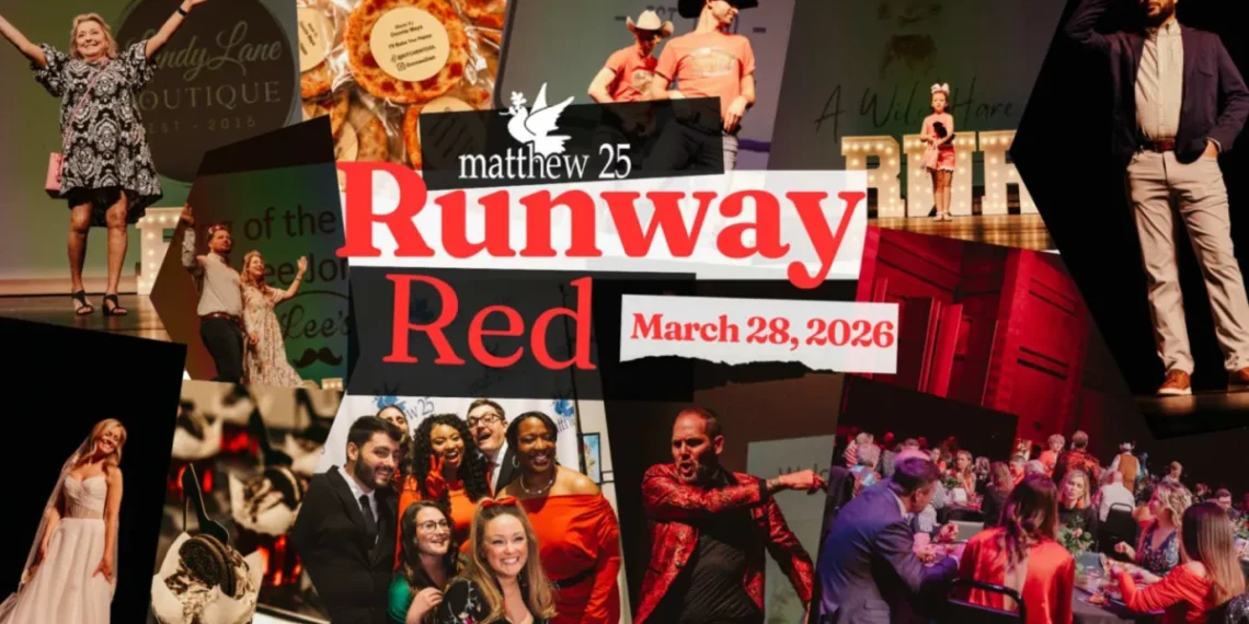 Matthew 25 is ready for another Runway Red