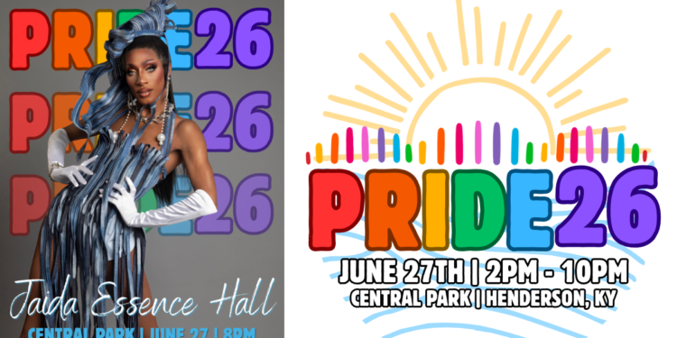 Henderson KY Pride ’26 festival will feature nationally recognized performer