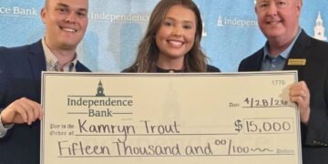 HCHS student wins $16,500 in Independence Bank scholarships