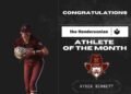 Bennett named Athlete of the Month for April